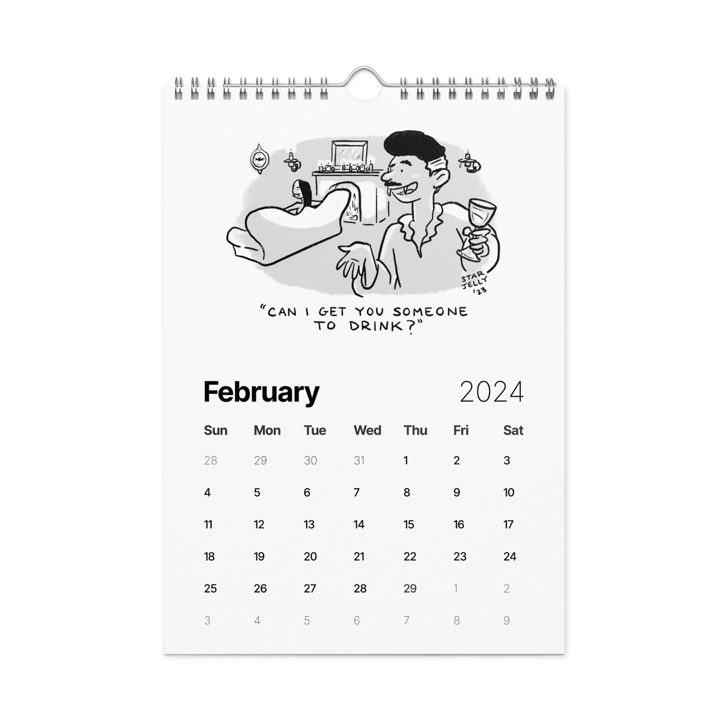 Star Jelly Comics | 2024 Calendar