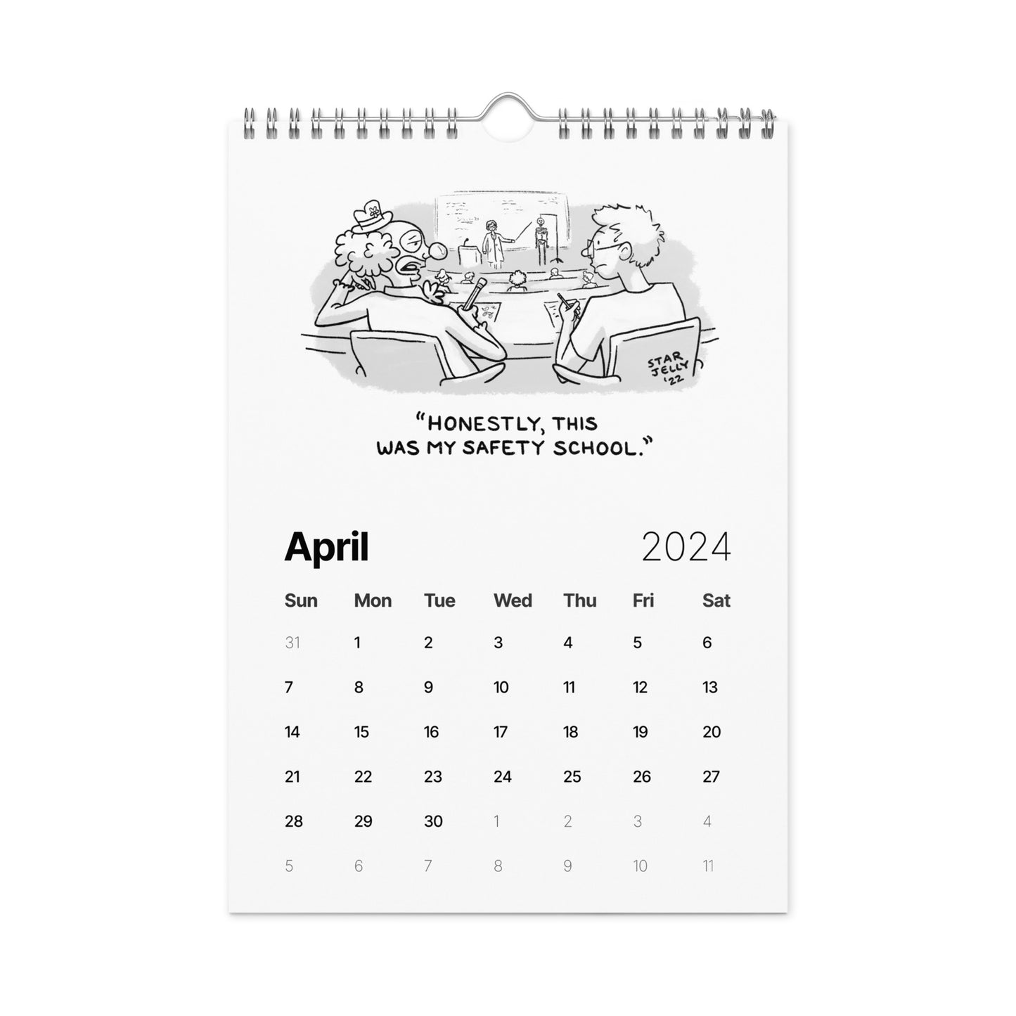 Star Jelly Comics | 2024 Calendar